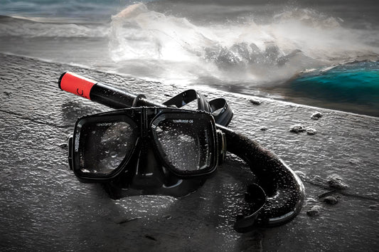 USCG Rescue Swimmer Dive Mask and Snorkel Combo by ATACLETE