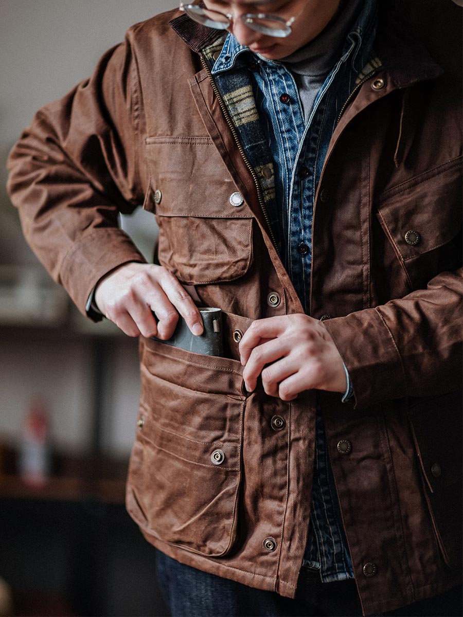 Waxed Canvas Tunics Jacket