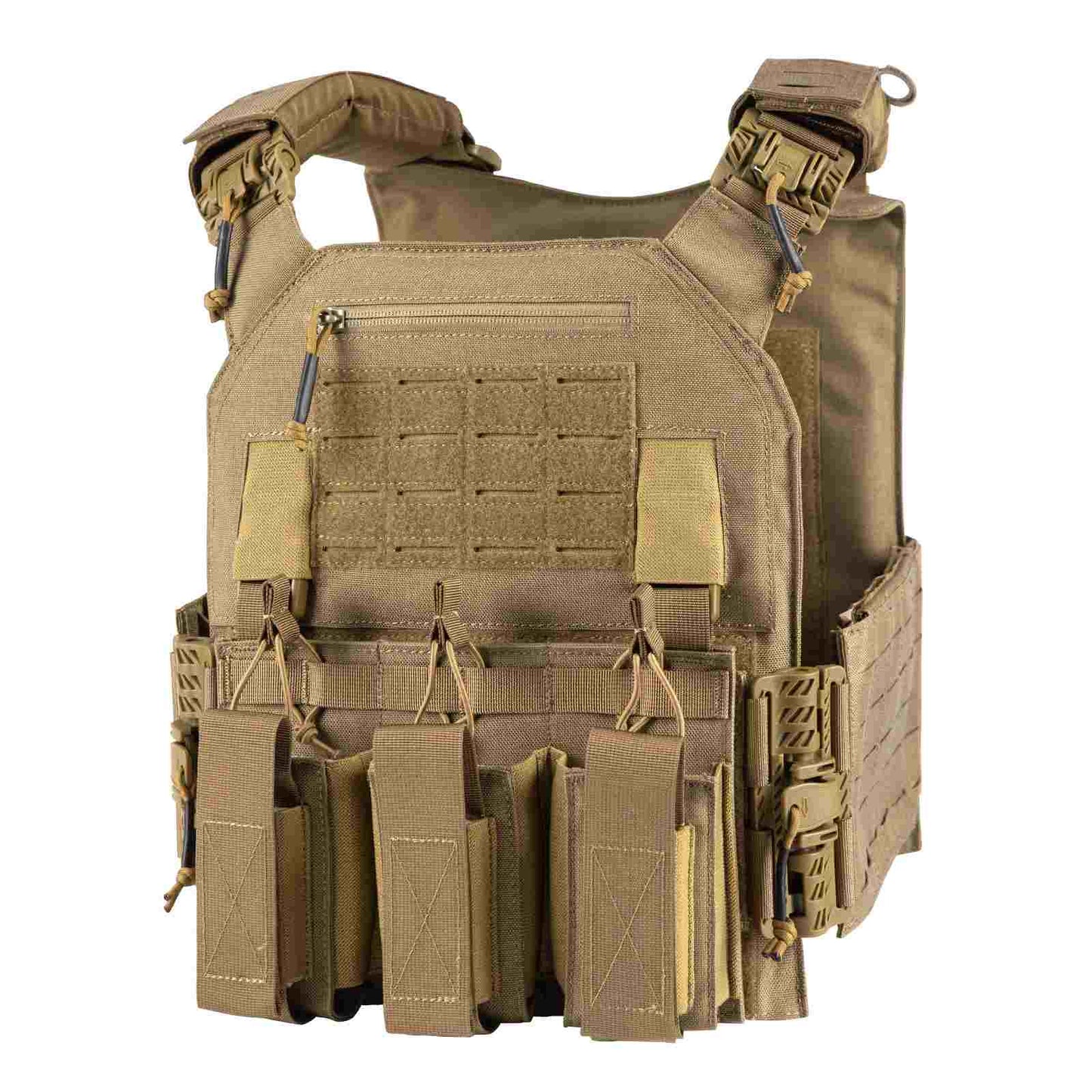 Votagoo 601 Laser Cut Molle Vest Adjustable Plate Carrier Tactical Military Vest