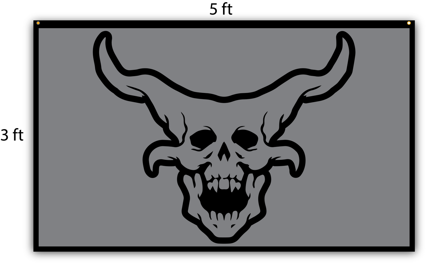 OG Demon Head Flag