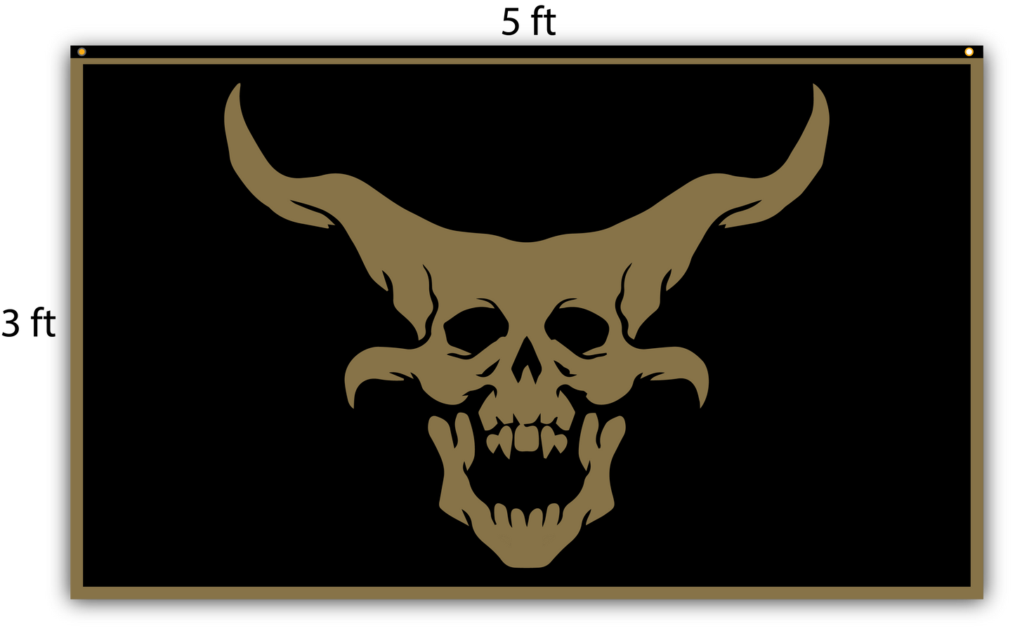 OG Demon Head Flag