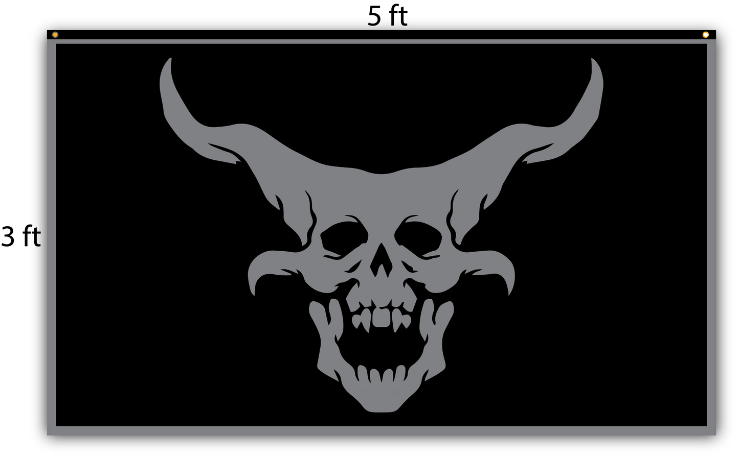 OG Demon Head Flag