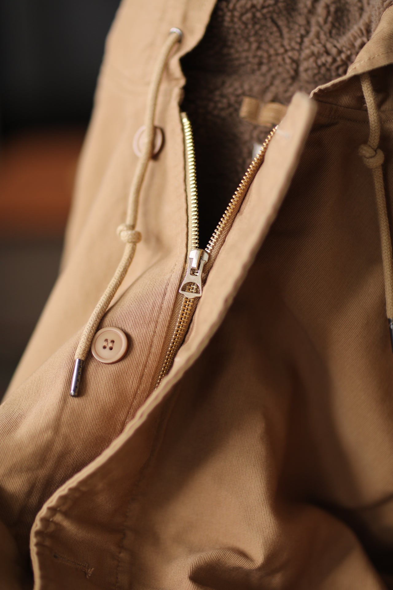 Sherpa Lined Deck Jacket