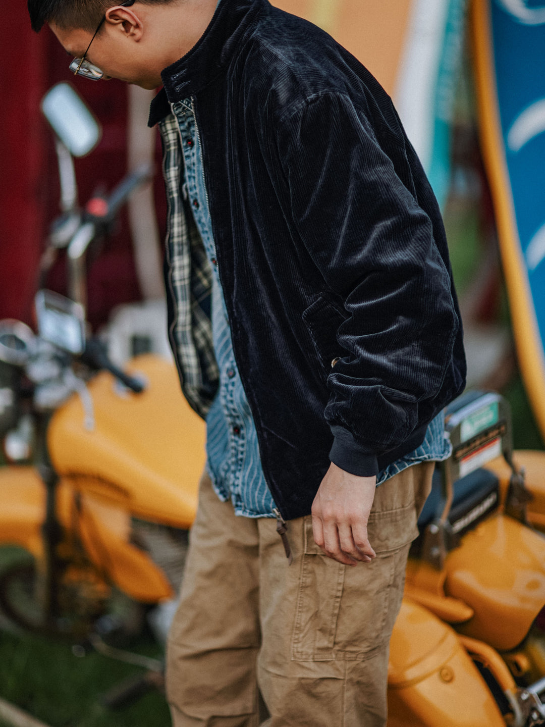 G9 HARRINGTON CORDUROY JACKET