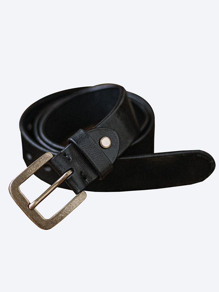 DISTRESSED LEATHER BELT