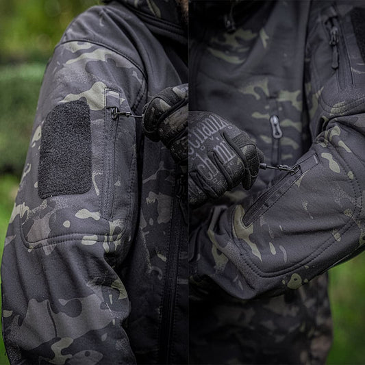 Army Outdoor Tactical Waterproof Softshell Fleece Jacket