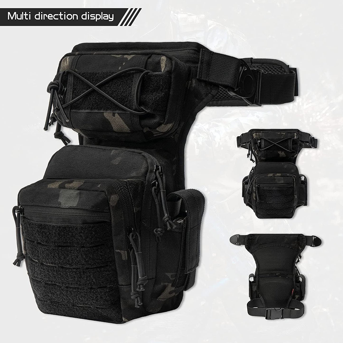 Drop Leg Bag for Men Thigh Pack Pouch