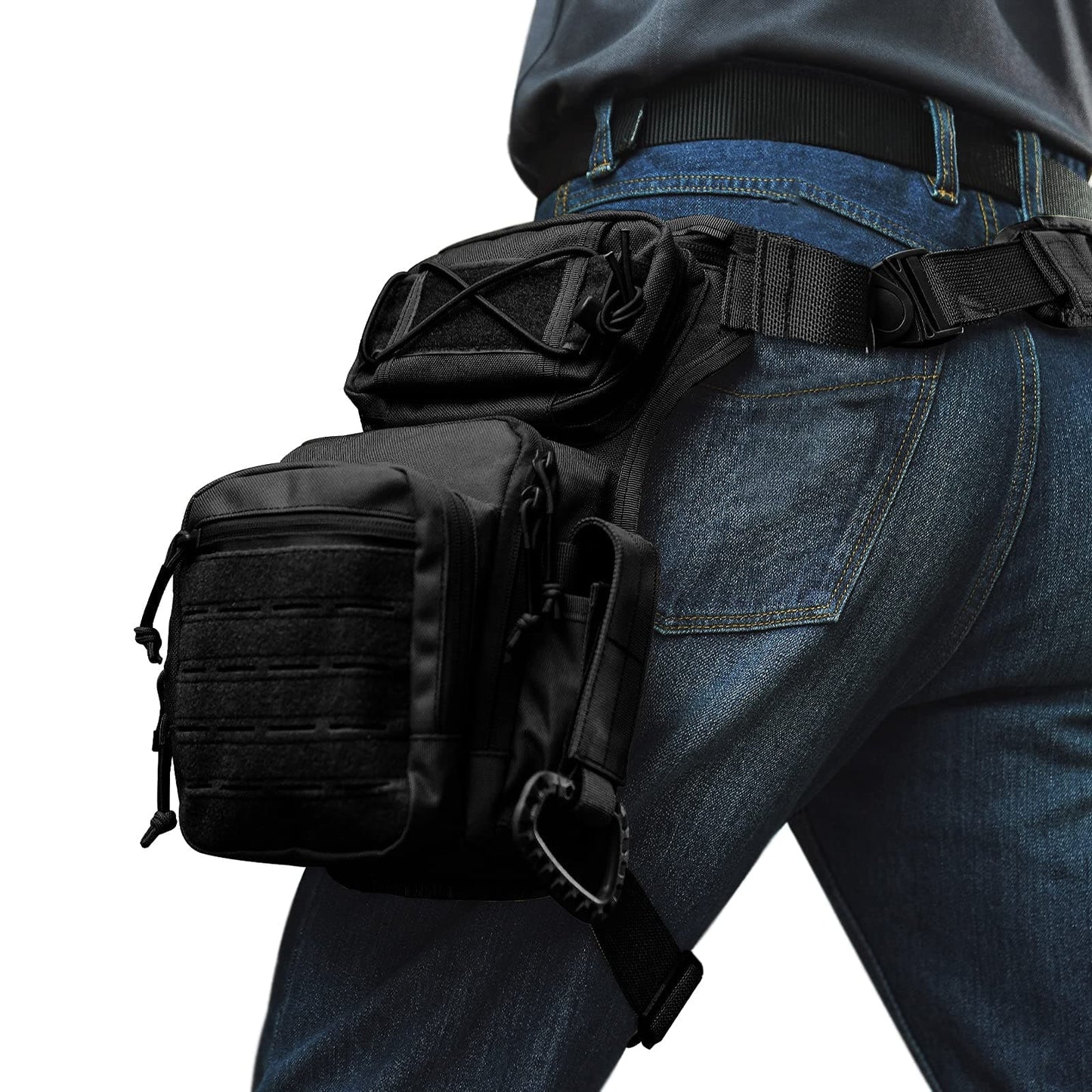 Drop Leg Bag for Men Thigh Pack Pouch
