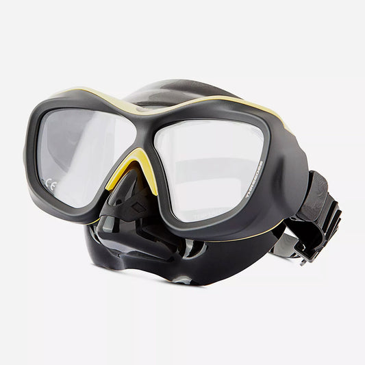 ThreeDee Mask Black/Yellow, Black Skirt