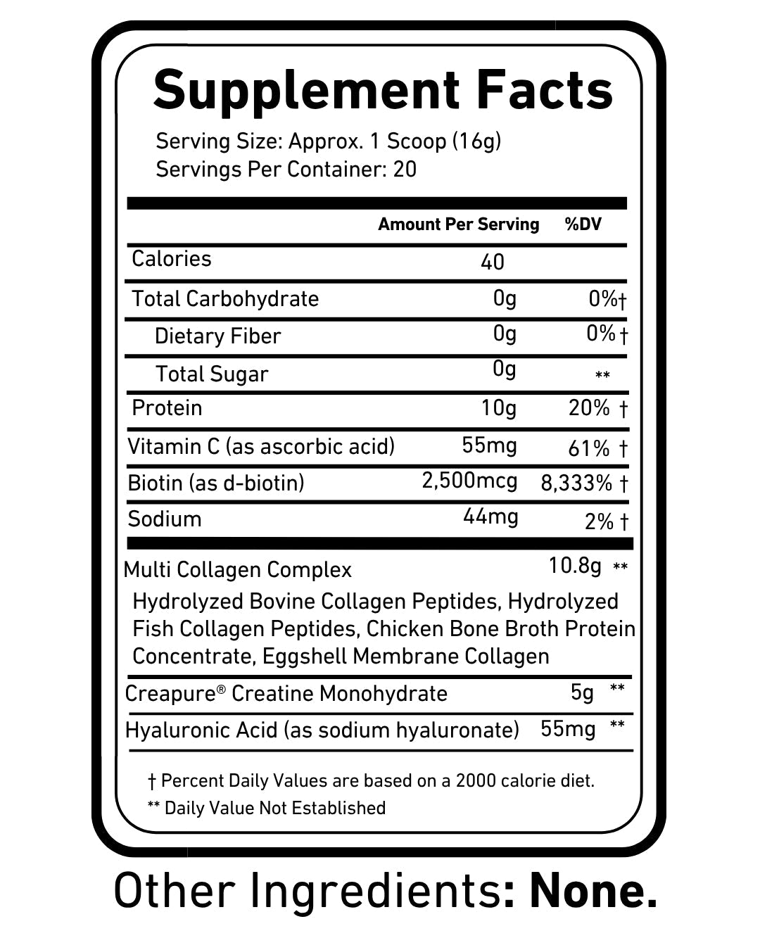 Tierz® Collagen + Creatine | Strength & Recovery