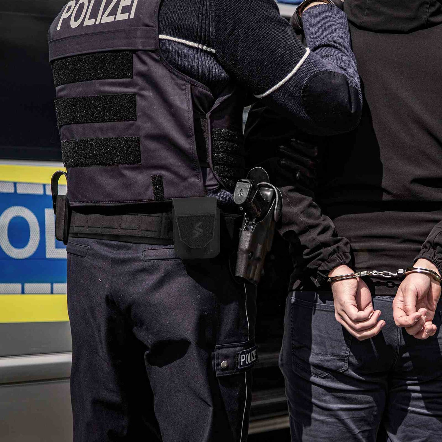 Votagoo Duty Handcuff Pouch – MOLLE Holster for Duty Belt