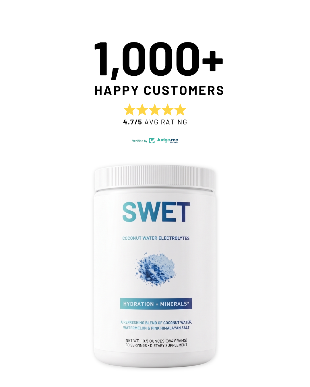 Swet Coconut Water Electrolytes | Coconut Watermelon
