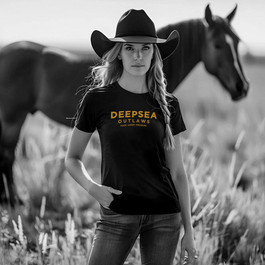 Camiseta holgada para mujer DEEPEA Outlaws