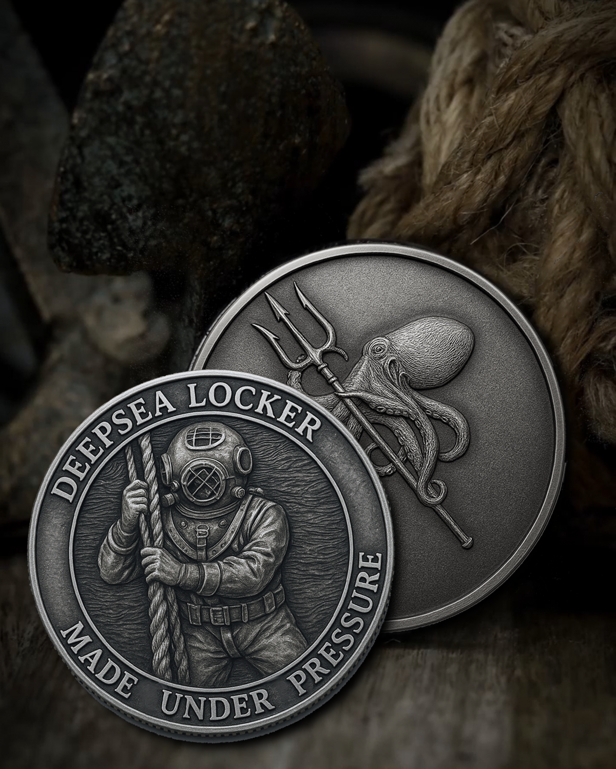 DEEPSEA Diver Challenge Coin