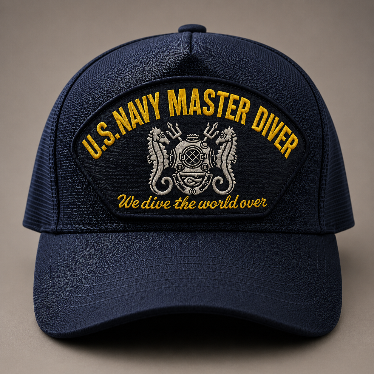 NAVY DEEP SEA™ Master Diver Athletic Cap