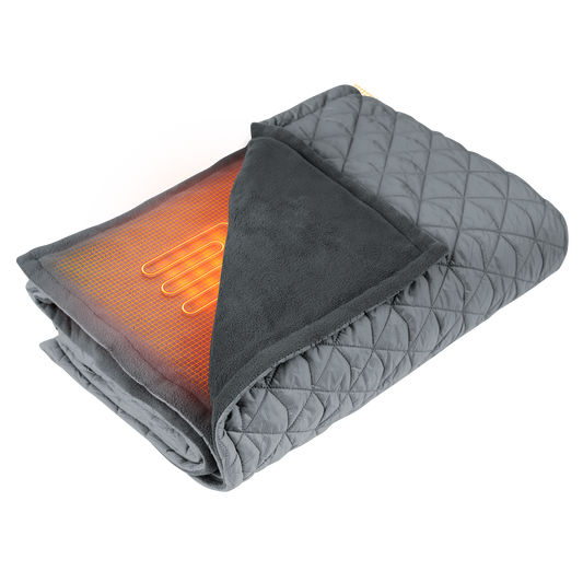 Cove Heated Portable Blanket - with Dual Control