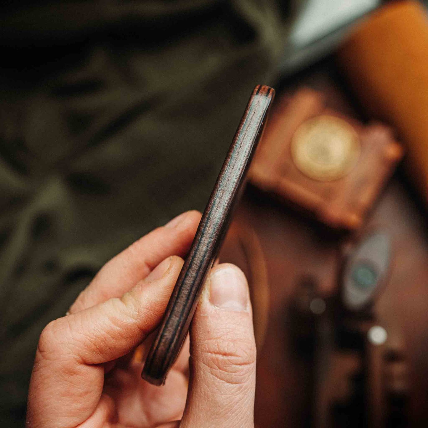 Minimalist Wallet - Drunken Boatswain v2 | Slim Leather | EDC