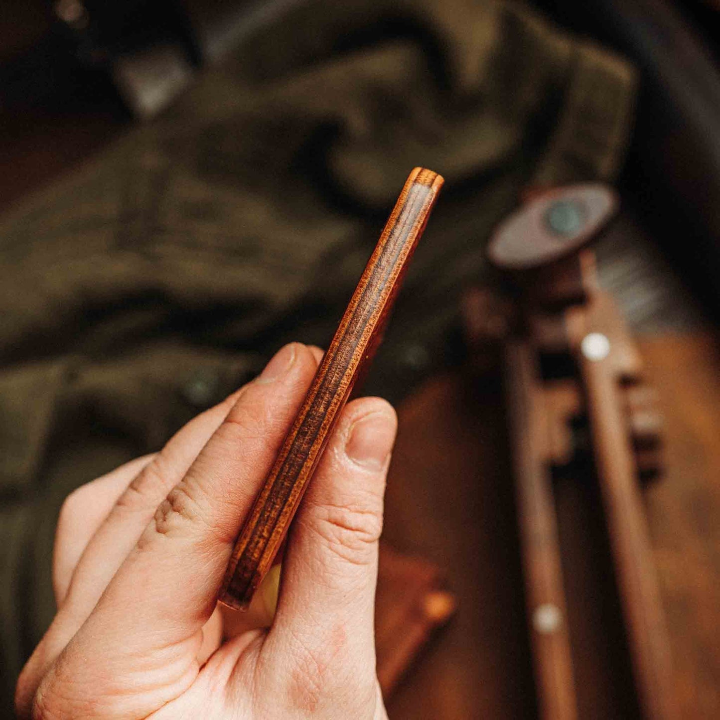 Minimalist Wallet - Drunken Boatswain v2 | Slim Leather | EDC