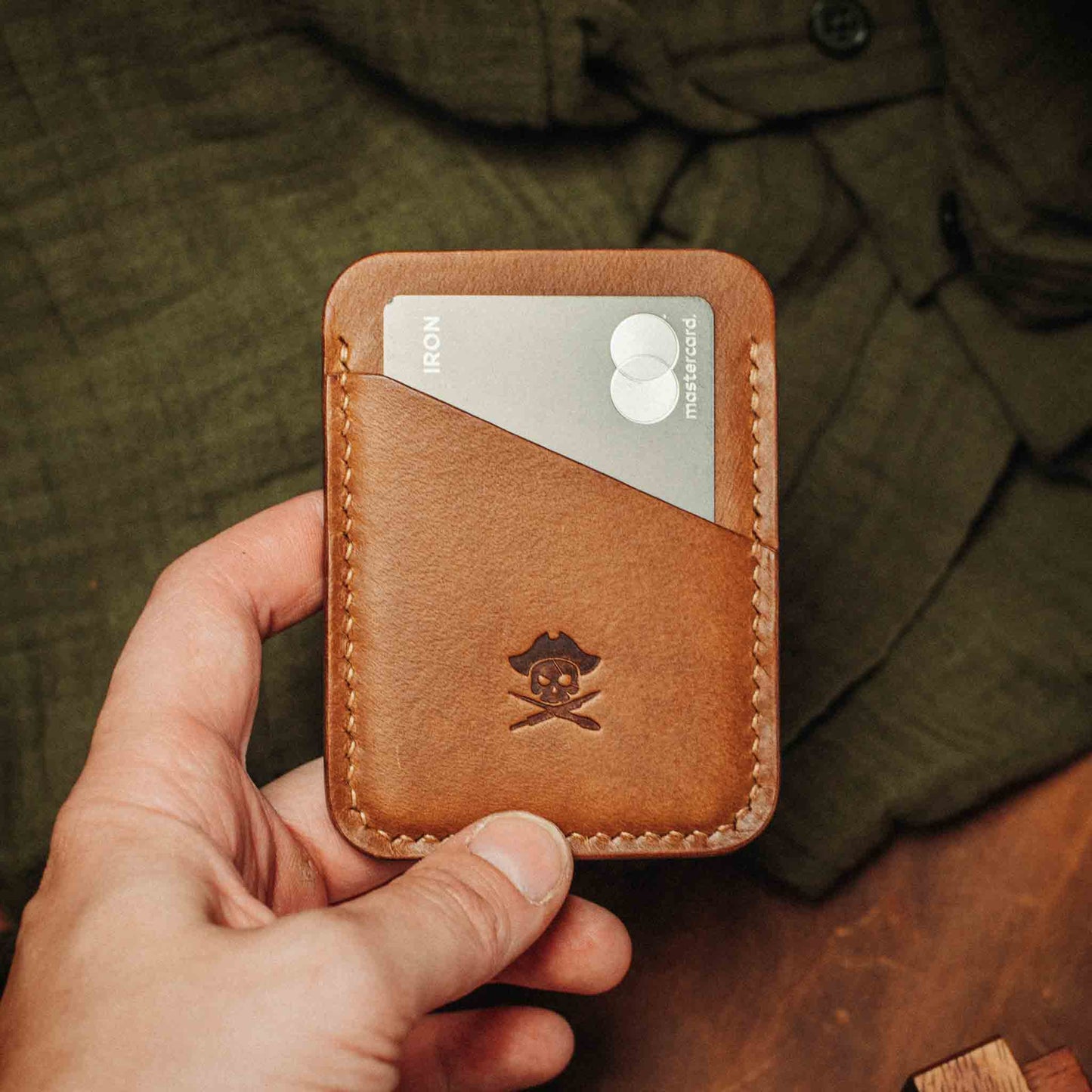 Slim Leather Wallet - Boatswain v3 | Minimalist Card Holder | EDC