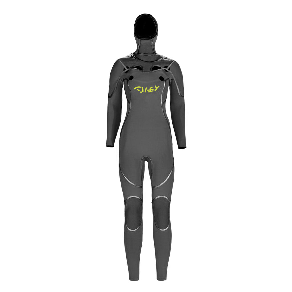 D’ARC HOODED 5/4MM CHEST ZIP