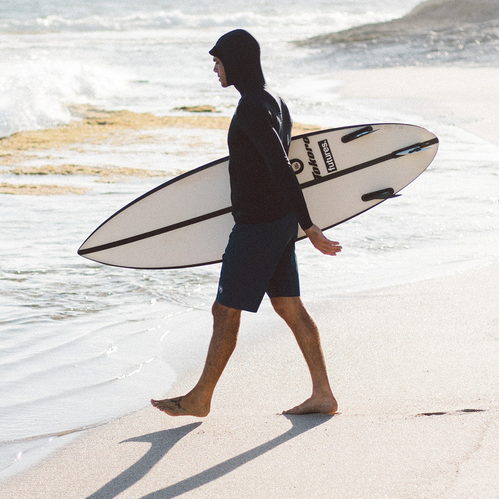 PHILO 2MM HYBRID HOODED UV TOP