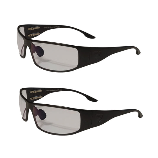 Fugitive TAC Black / Pathfinder 5.0 Transition - ANSI Z87.1-2015 (2 Pack)