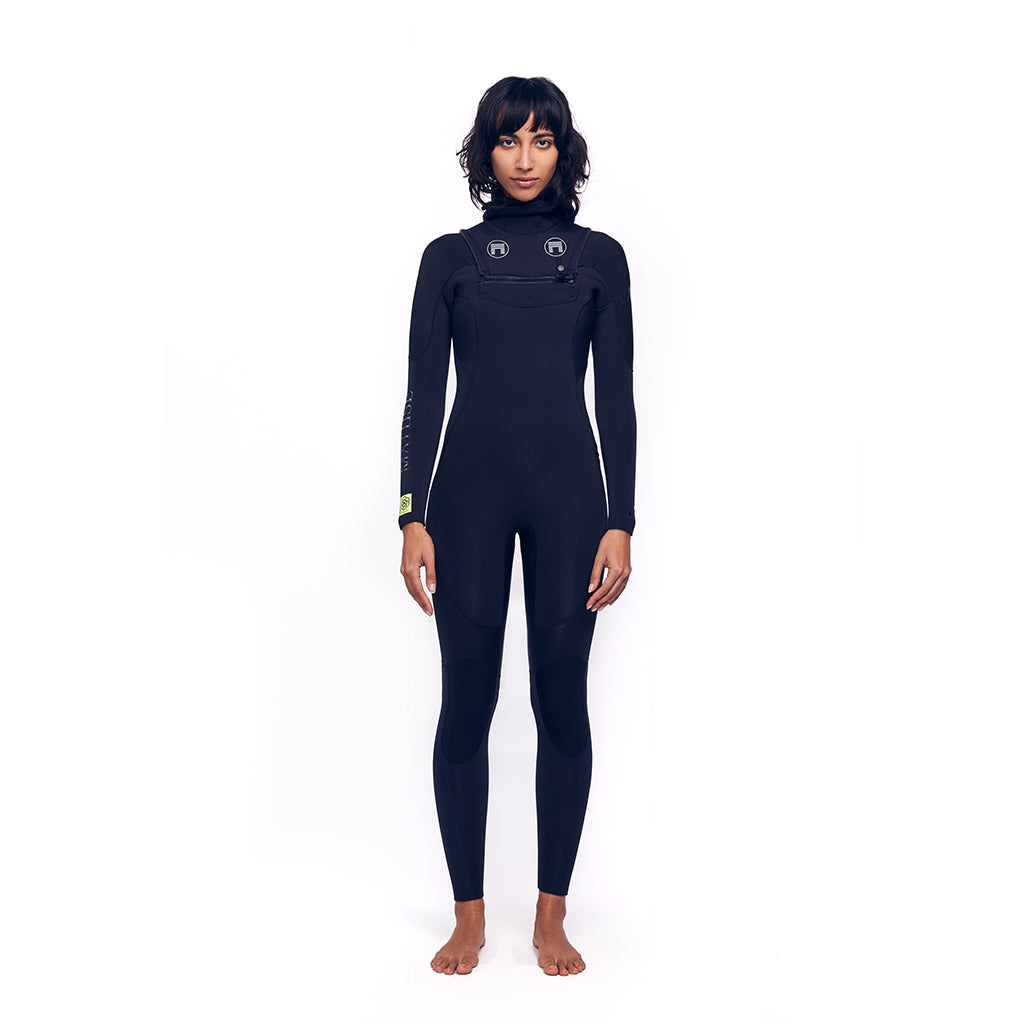D’ARC HOODED 5/4MM CHEST ZIP