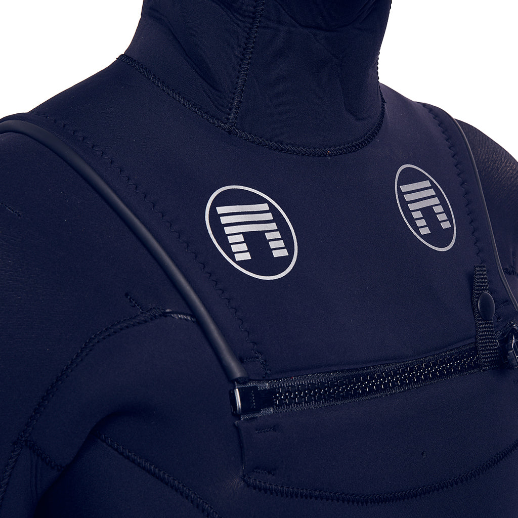 D’ARC HOODED 5/4MM CHEST ZIP