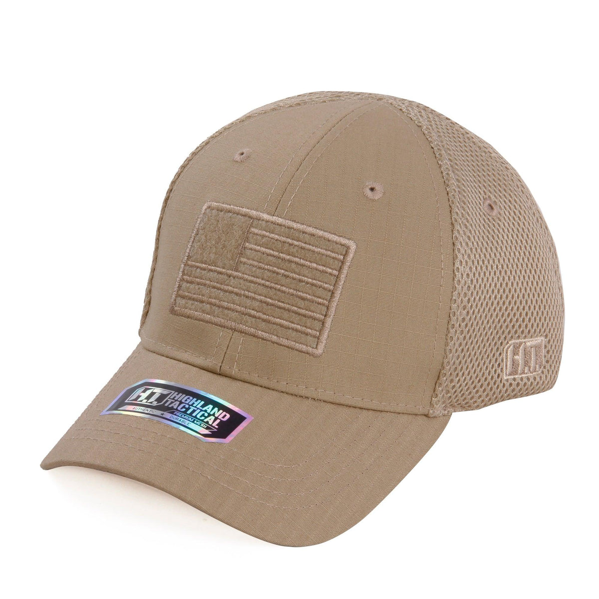 American Flag Velcro - Soft Mesh Hat