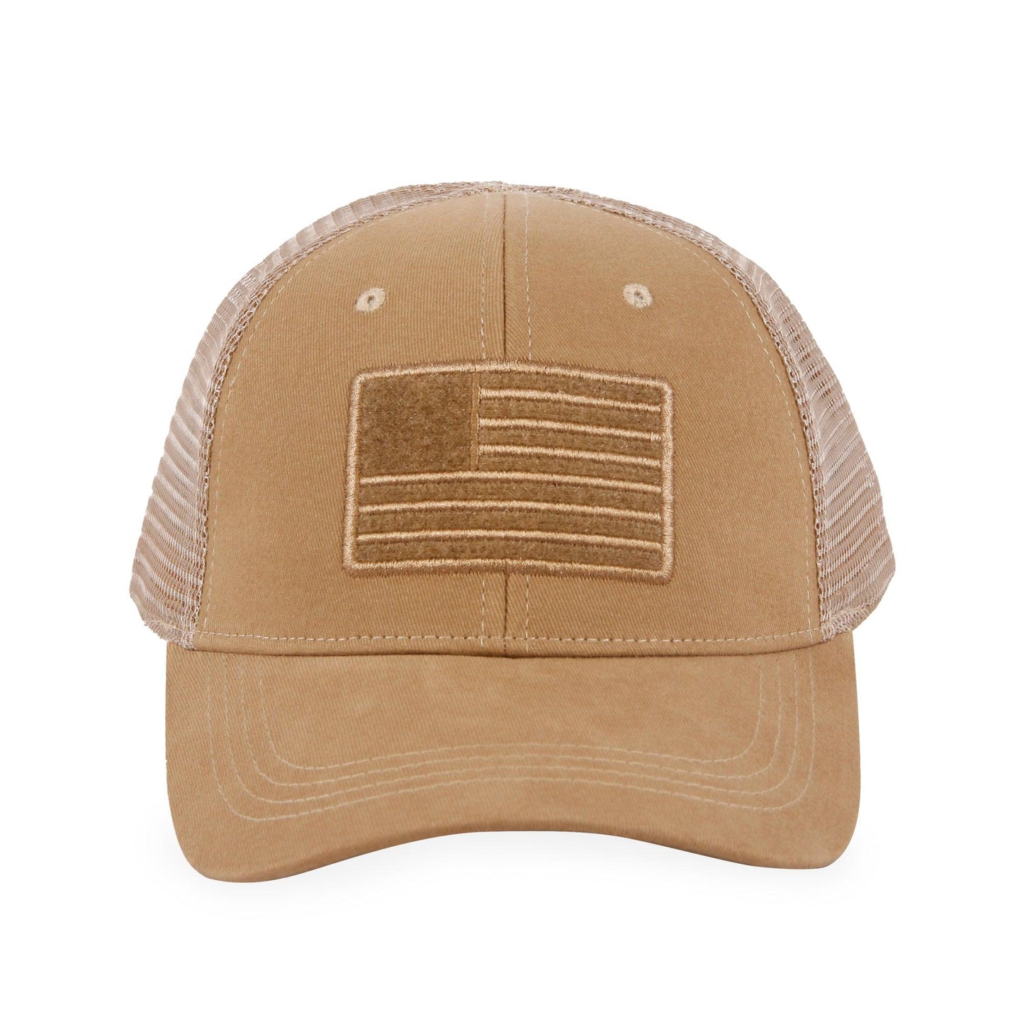 American Flag Velcro - Trucker Mesh Hat