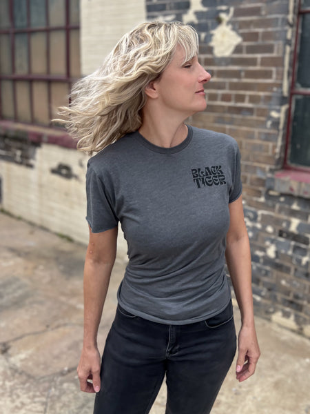 Black Tiger Logo Tee Shirt