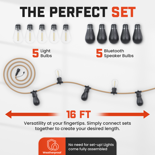 LED / Speaker String Lights - Clearance