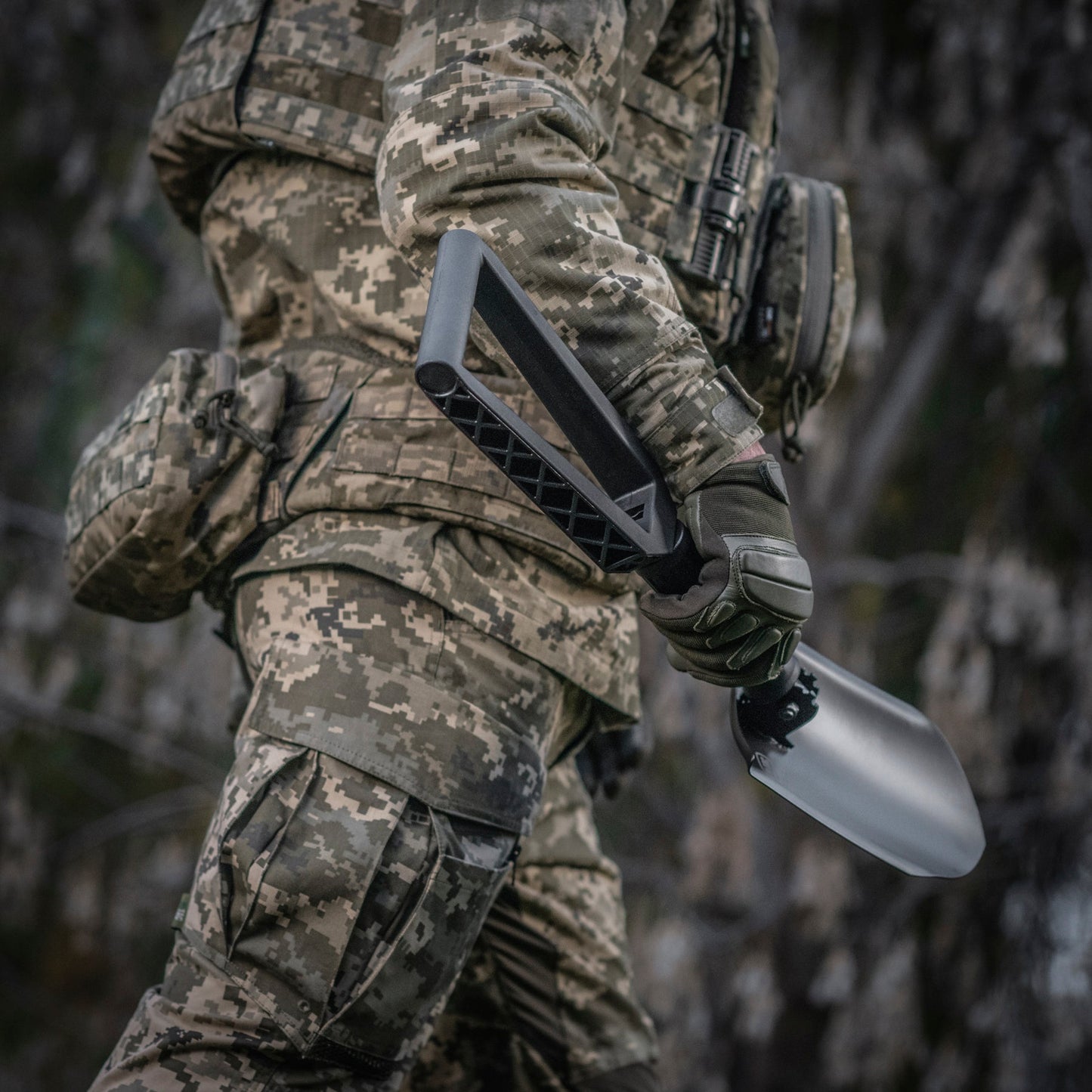 M‑Tac Folding Shovel with Carry Case