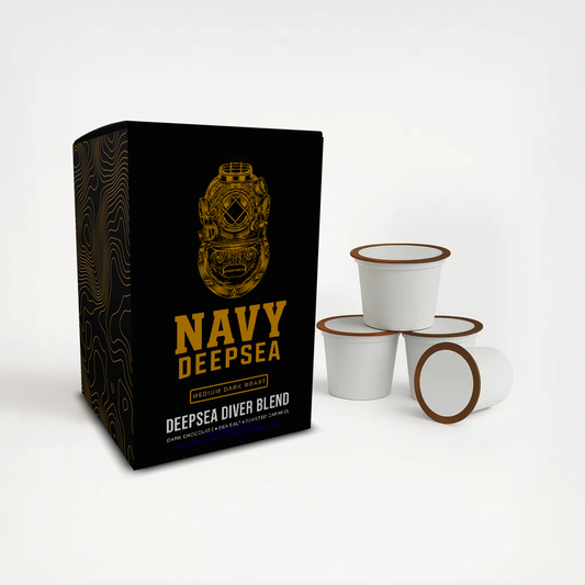 NAVY DEEPSEA Diver Dark Roast Pods