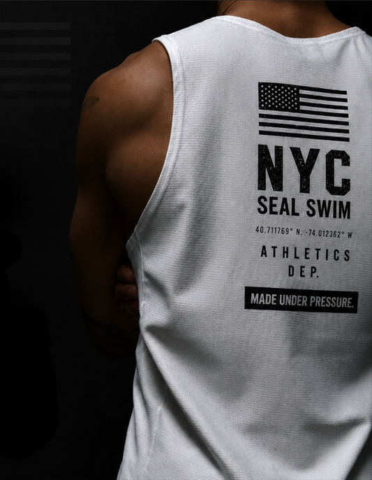 Men’s NYC SEAL Swim™ / Athletic Dept. Premium tank top