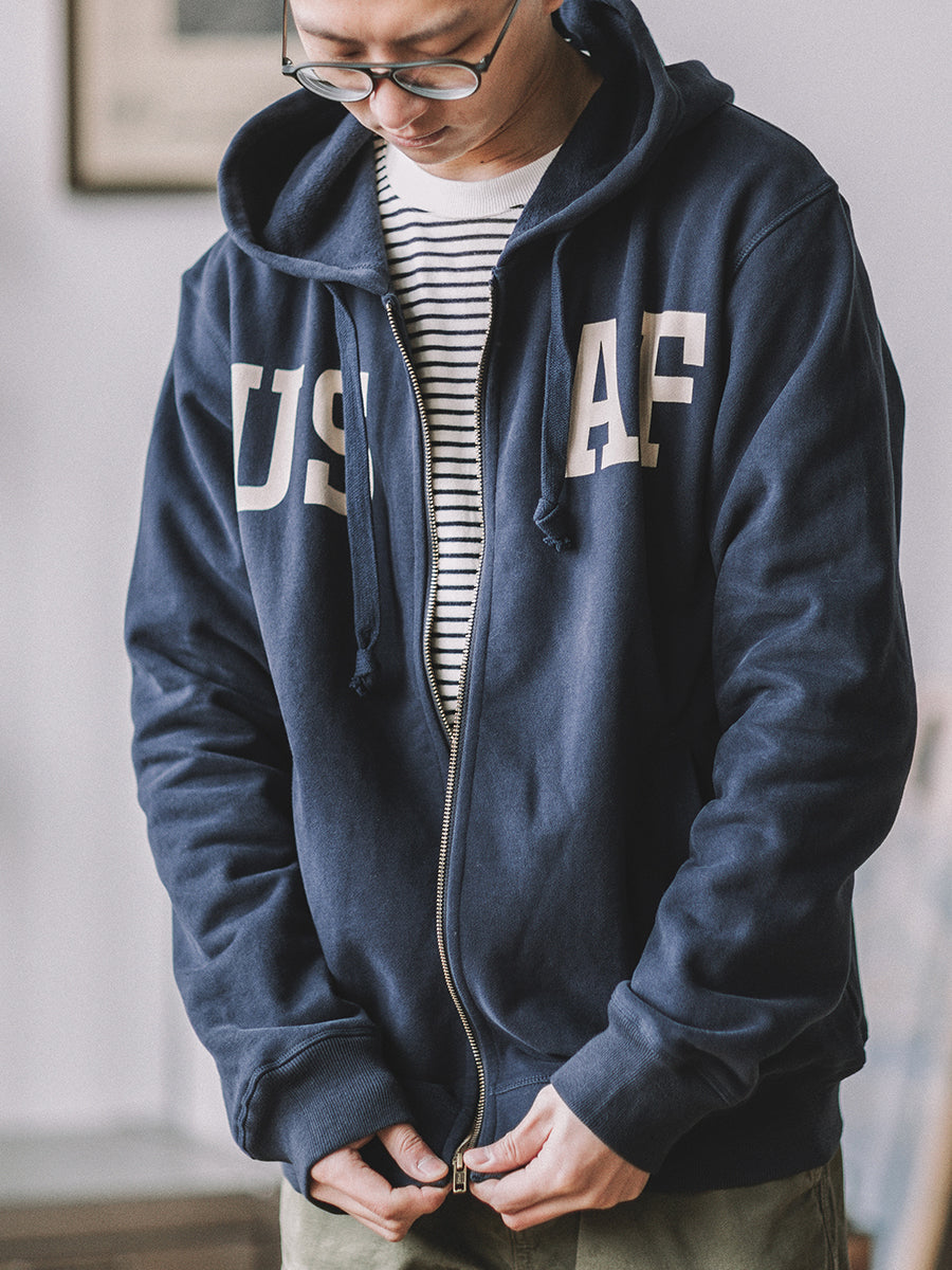 17.5 OZ TERRY FULL-ZIP HOODIE