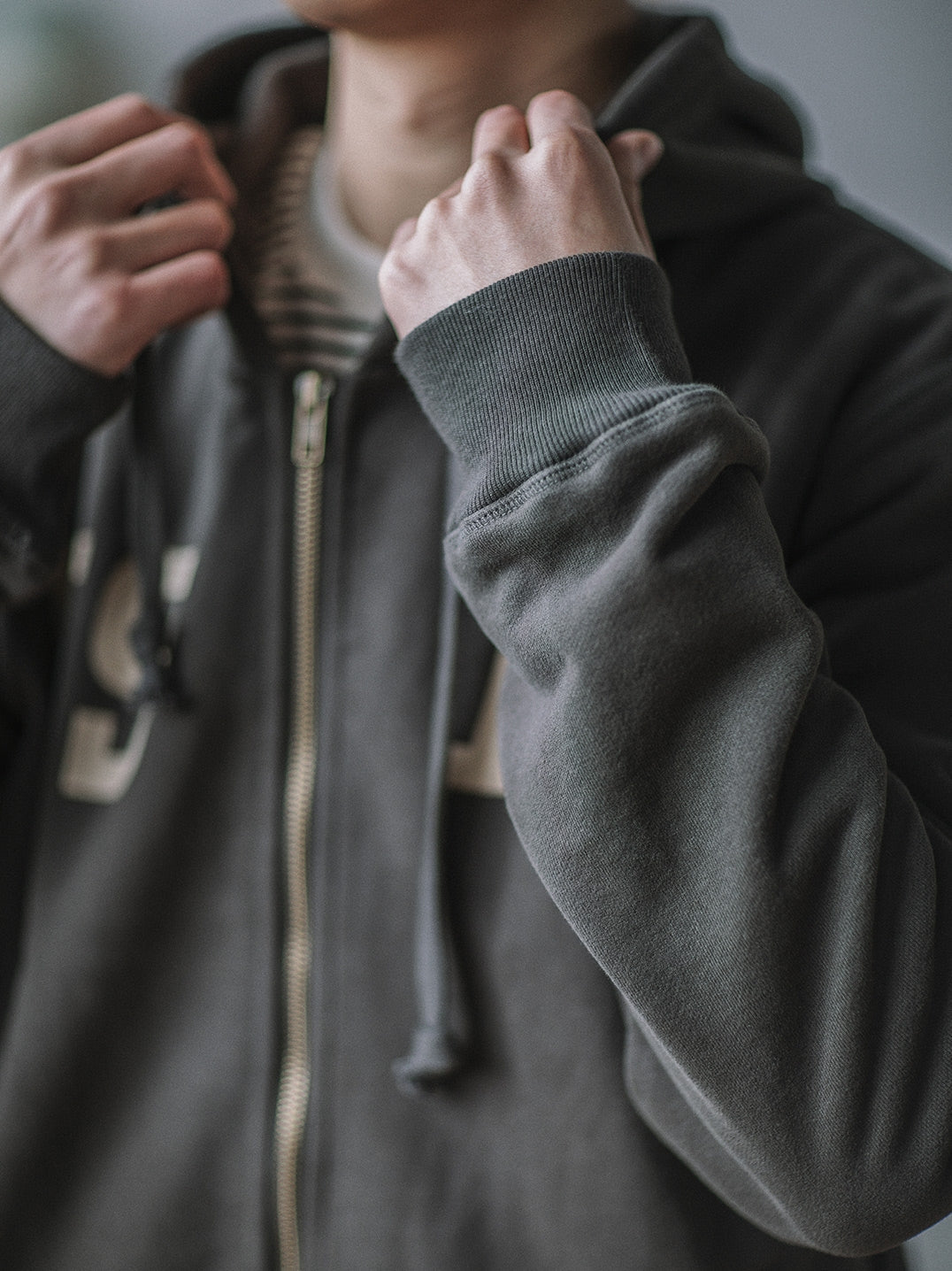 17.5 OZ TERRY FULL-ZIP HOODIE