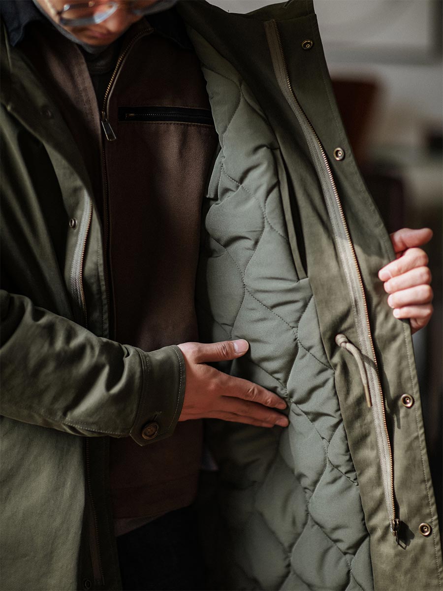 7oz Quilted Lining M-51 Type Field Coat