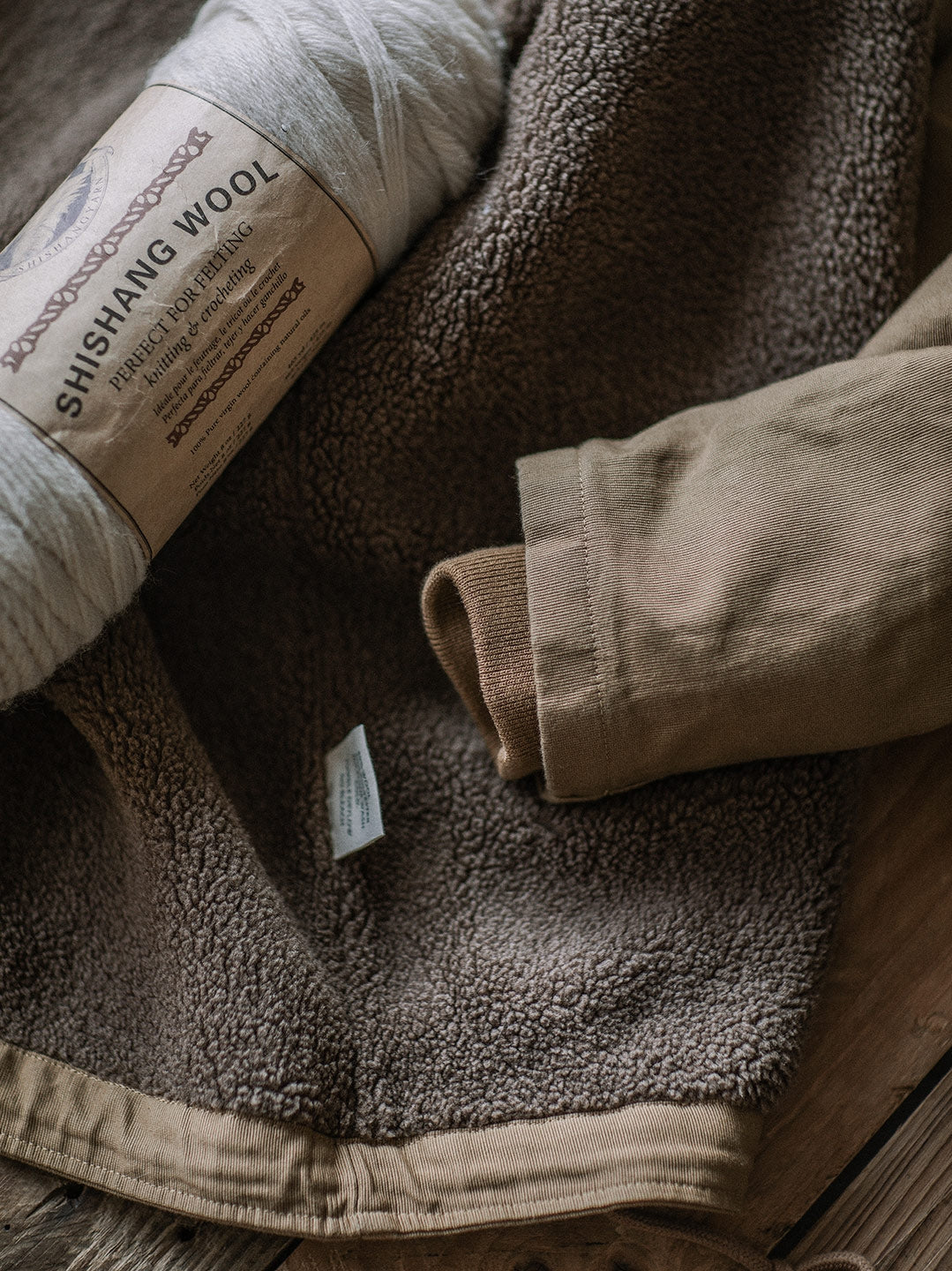 Sherpa Lined Deck Jacket