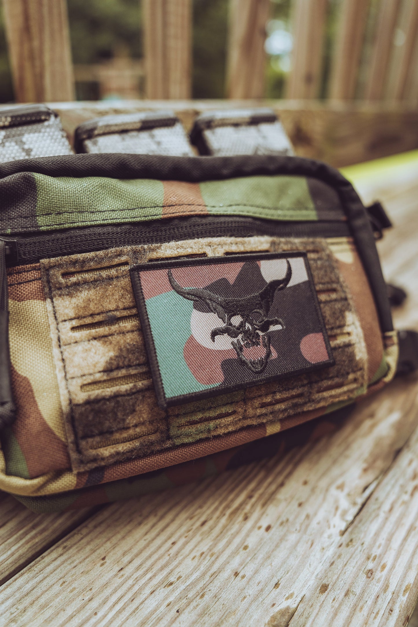 OG Demon Head Embroidered Patch