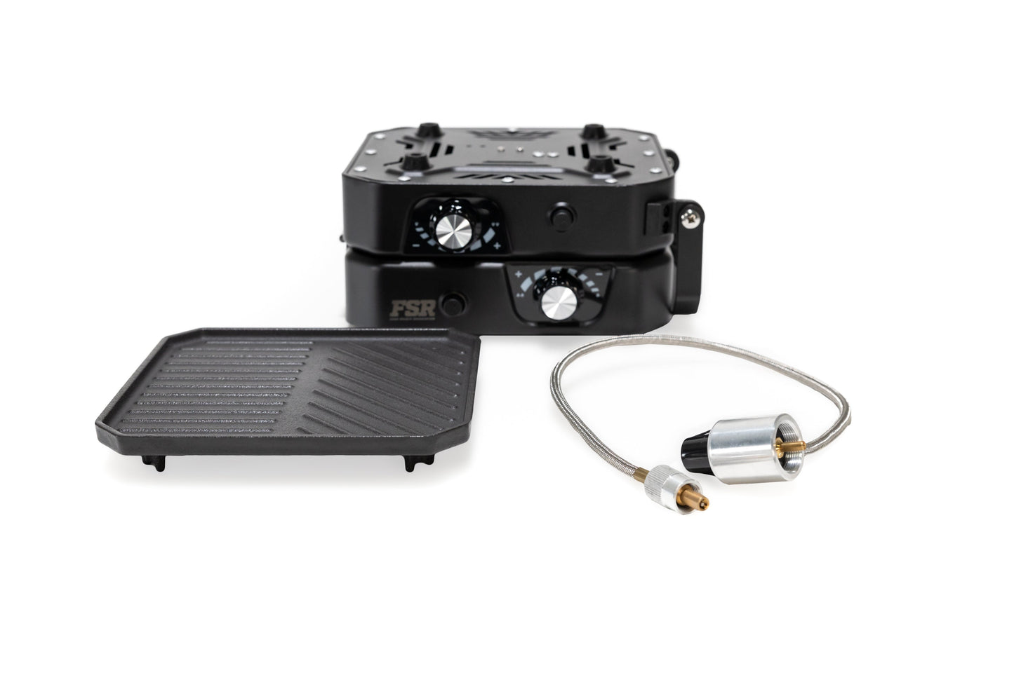 Portable 2 Burner Camp Stove & Wind Screen - Clearance