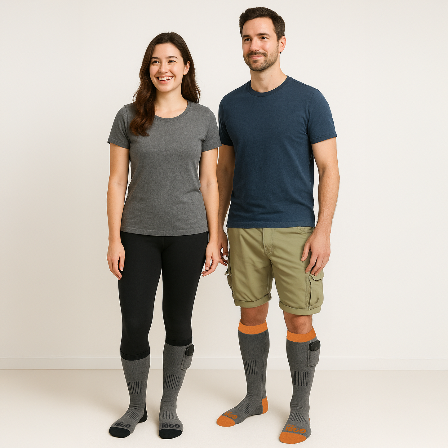 Roam Heated Socks – Unisex Rechargeable Heated Socks with Remote Control