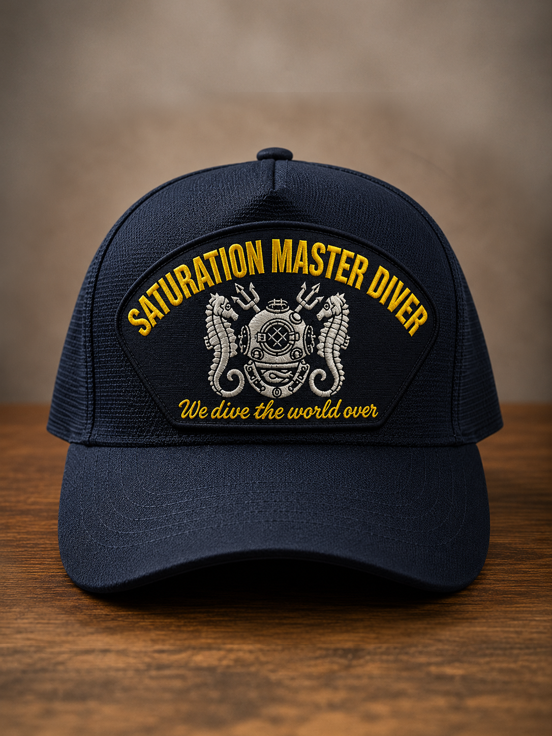 NAVY DEEP SEA™ Saturation Master Diver Athletic Cap