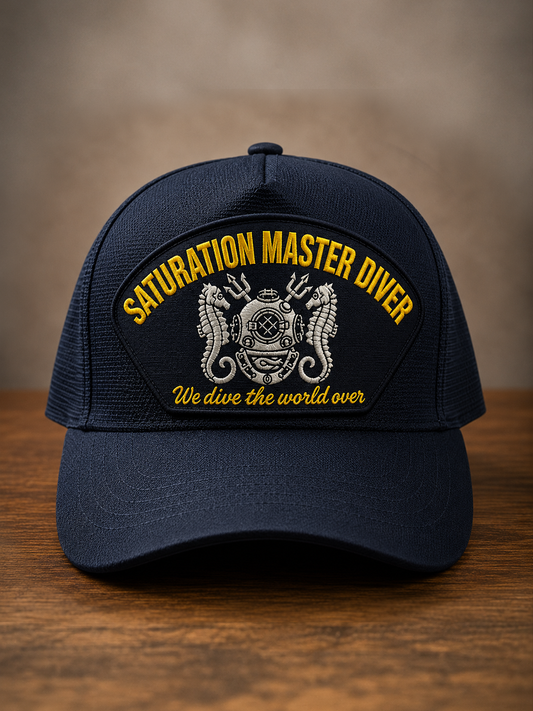 NAVY DEEP SEA™ Saturation Master Diver Athletic Cap