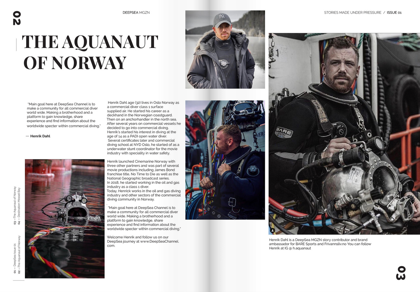 DEEPSEA Magazine Digital Monthly Subscription