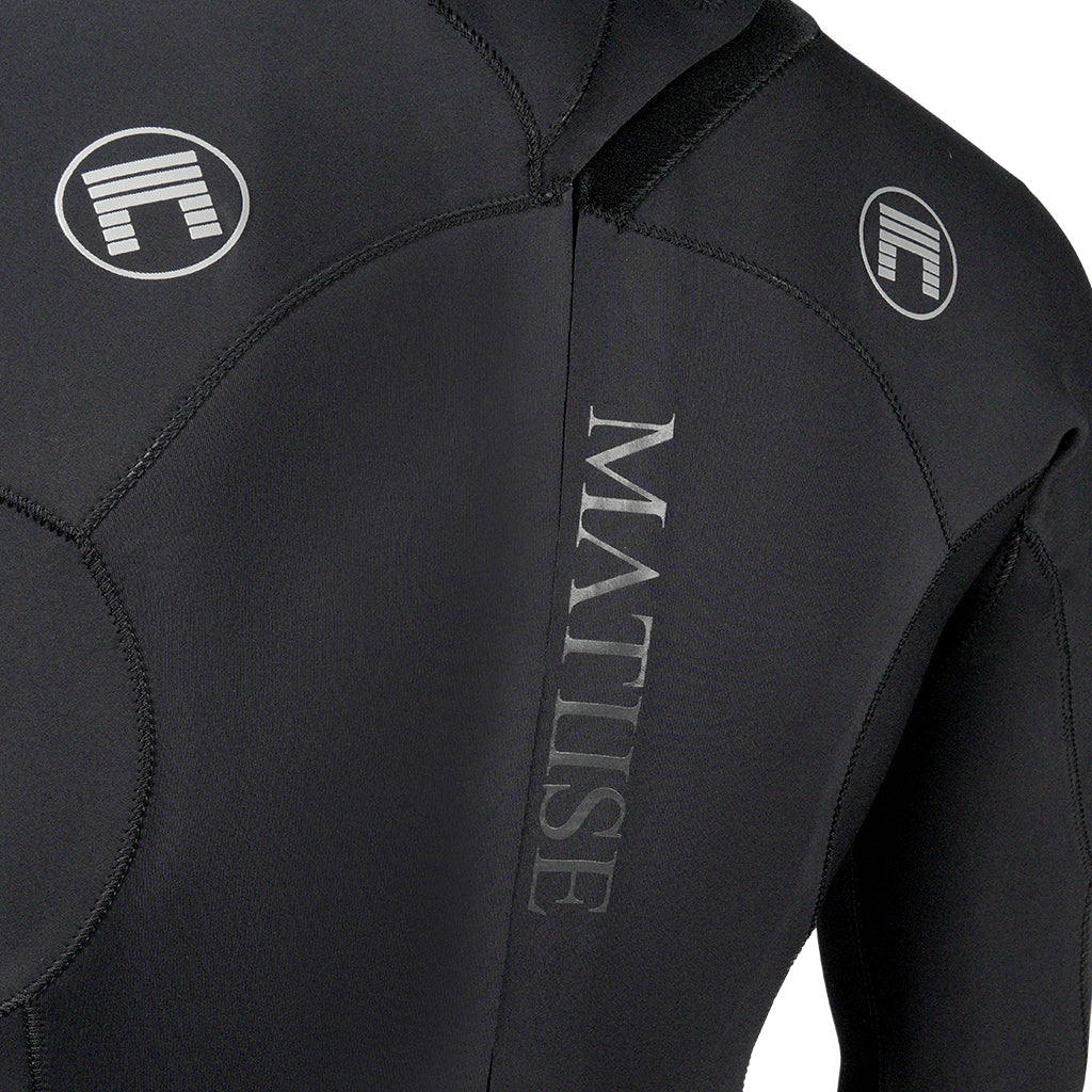 WHS TACTICAL 4/3MM BACK-ZIP