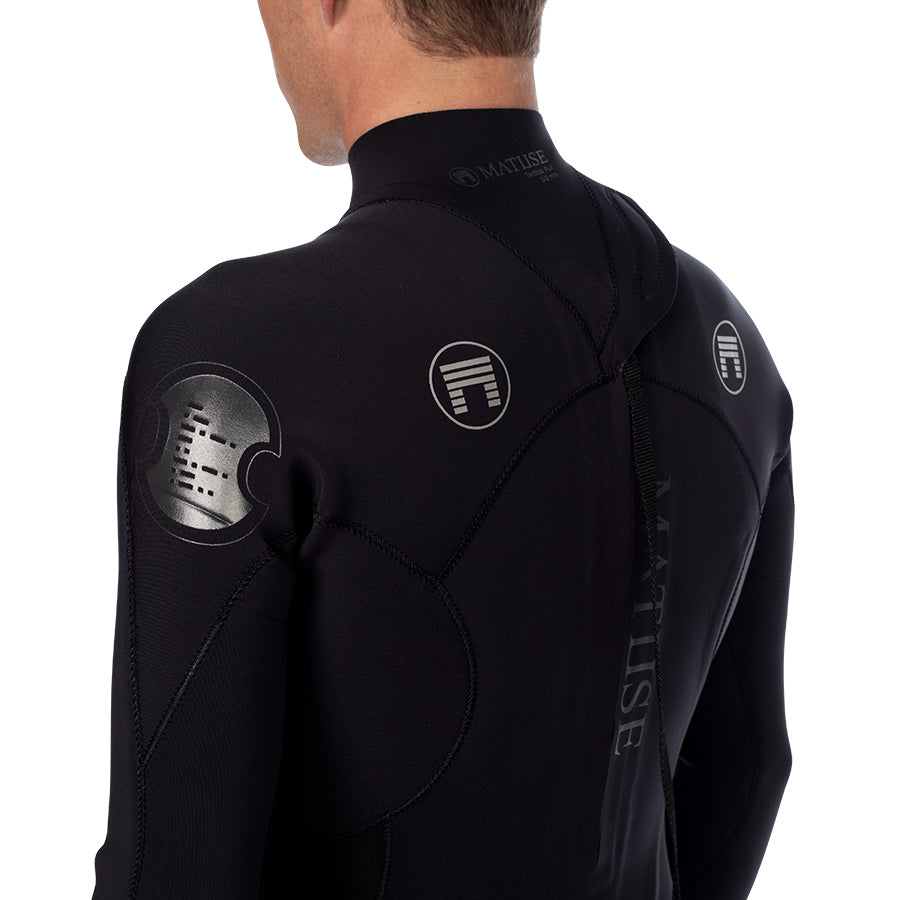 WHS TACTICAL 4/3MM BACK-ZIP