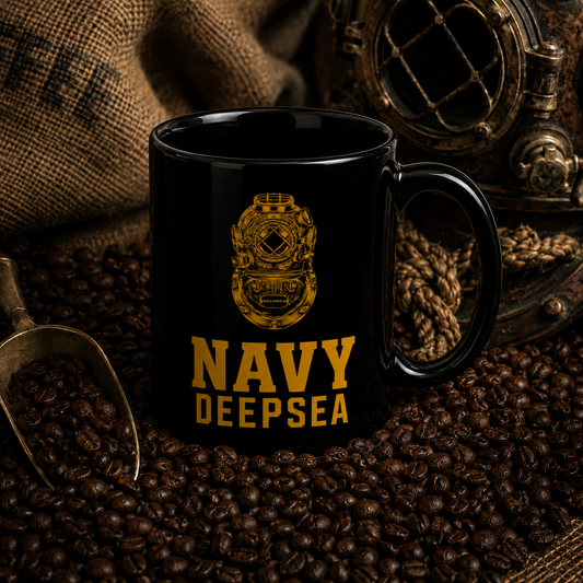NAYV DEEPSEA Black Coffee Mug