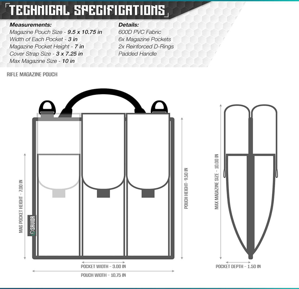 AR-15 Magazine Carrying Case