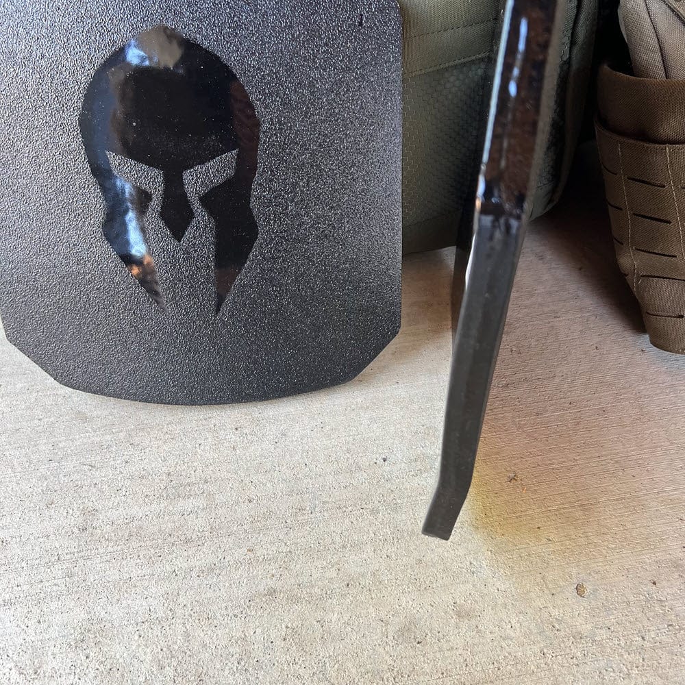 Spartan Level III+ AR550 Steel Body Armor Package